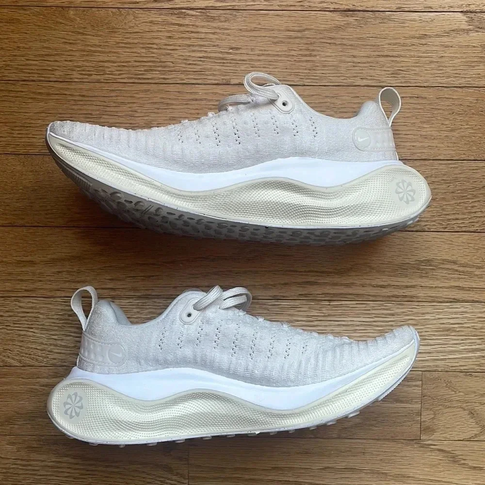 Nike InfinityRN‎ 4 White Sail ReactX Running Shoes DR2670-100 Mens 8 Womens 9.5